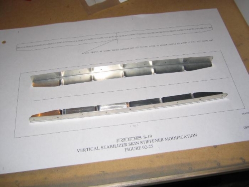 Fluted Left Skin Stiffener