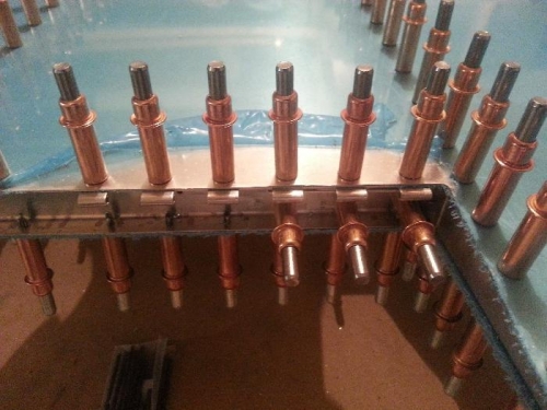 Right Hinge Drilled & Clecoed #30