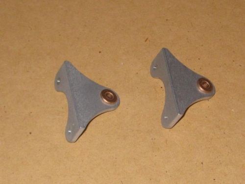 Rudder Hinges with Flange Bushings
