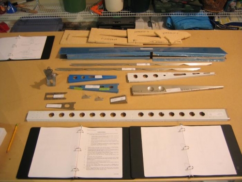 Parts Used in Rudder Construction