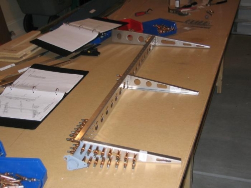 Rudder Frame Ready for Priming