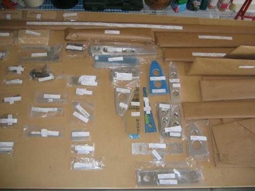 Empennage Kit Parts Pic #2