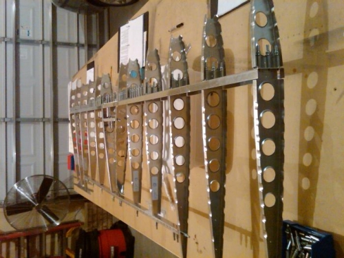 Assembled Stabilator Frame