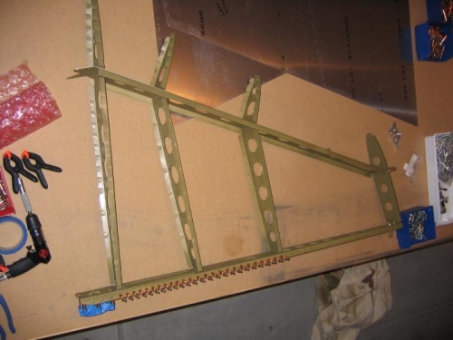 Vertical Stabilizer Frame Complete!