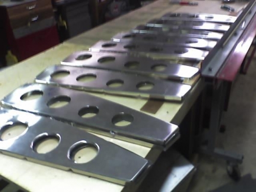 Wing Ribs formed 1-9 Pairs only #1 flanged