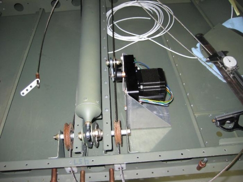 Prototype servo bracket