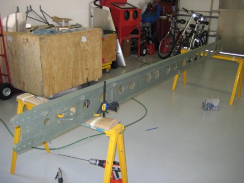 Removed for deburring and priming