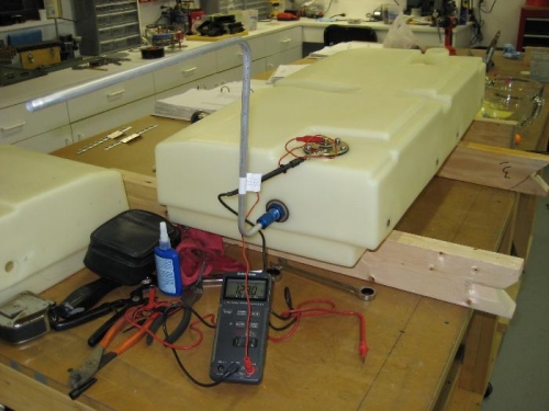 Checking useable fuel and fuel sender