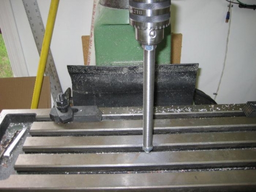 Sanding Nose wheel axle to size