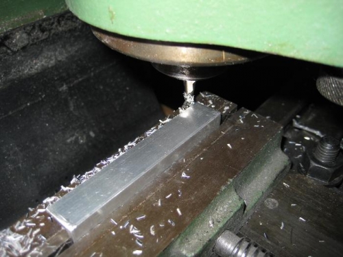 Machining the parts