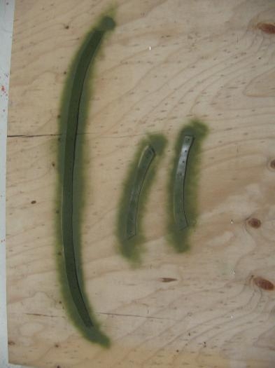 doubler painted with zinc chromate