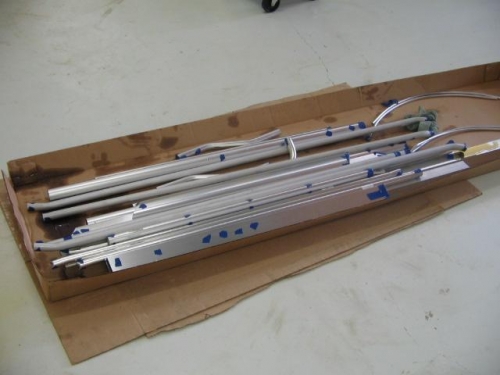 linseed oil through all tubes