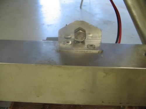 upper bracket for fuel pump