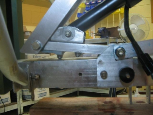 right hand actuator gear up