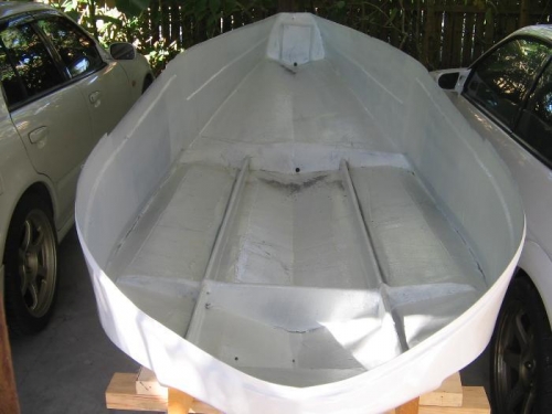 painted hull interior