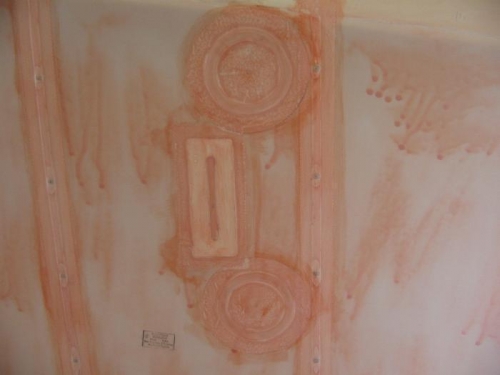 aileron horn access plate