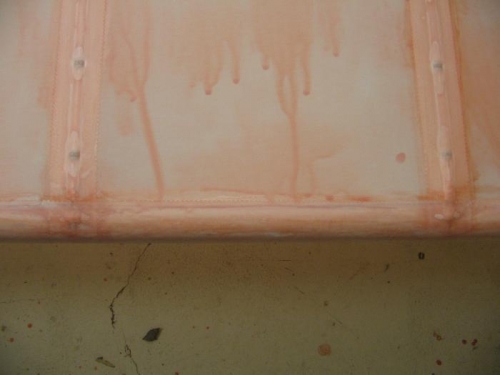 trailing edge finishing tape