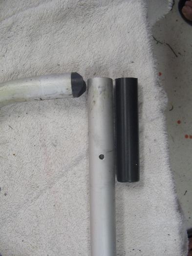 nylon bush up to elevator horn attach hole