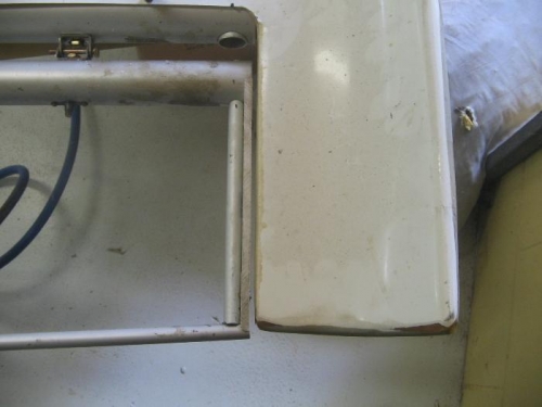 even spacing between wingtip and aileron edge