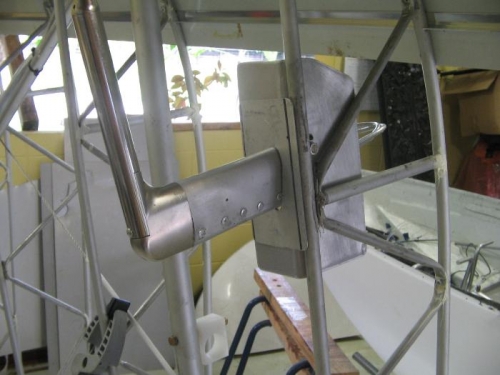 pitot tube in position