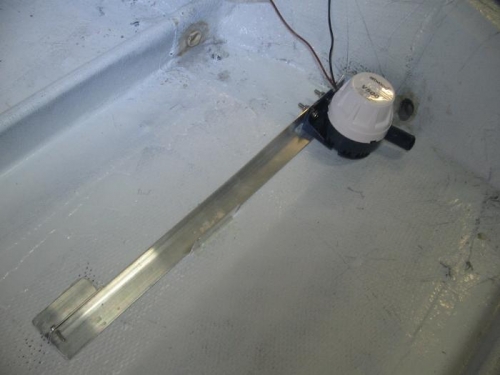 bilge pump mounting  bracket