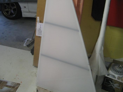 RH stab fabric tightened