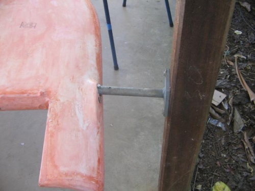 jig inserted in wingtip hole