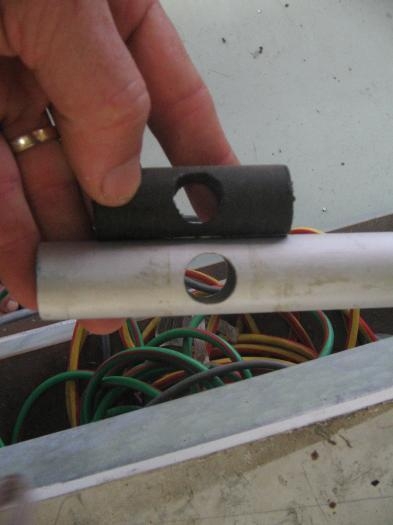 nylon bush ready to insert into tube