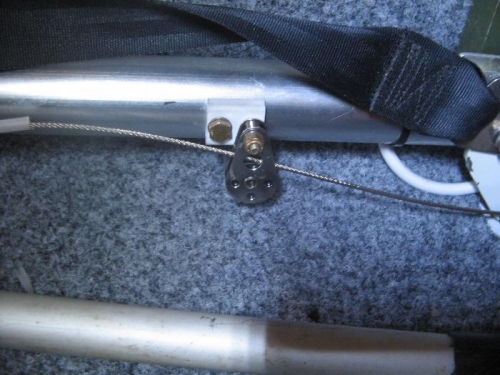 pulley mounted right hand side