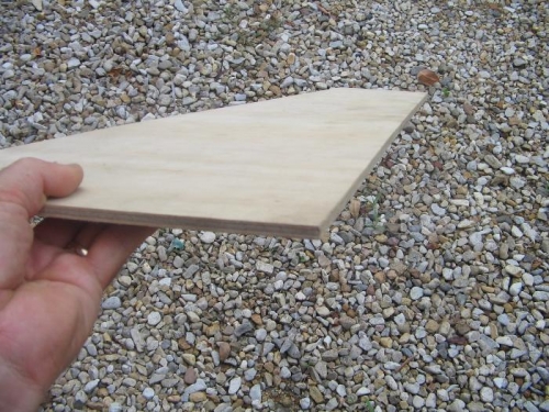 baggage compartment cover 8mm plywood