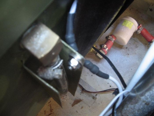 visual fuel indicator mounting bracket