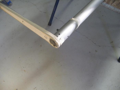 fabric tape over sharp protrusions