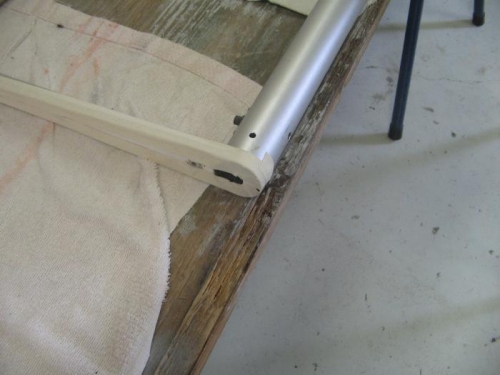 fabric tape on end caps