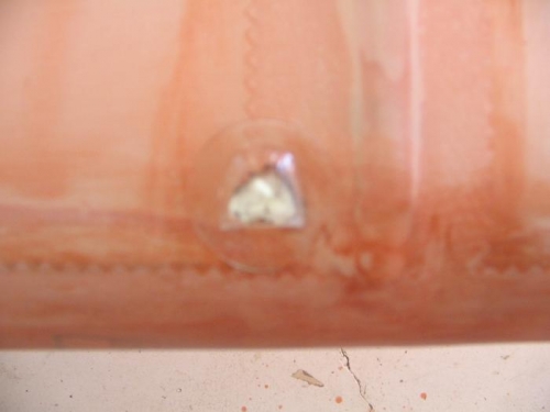 grommet before doily