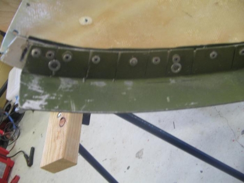 rivnuts in mounting doubler