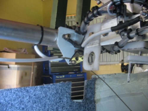 right hand rudder pulley bracket