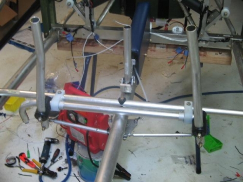 bellcrank & tie rods