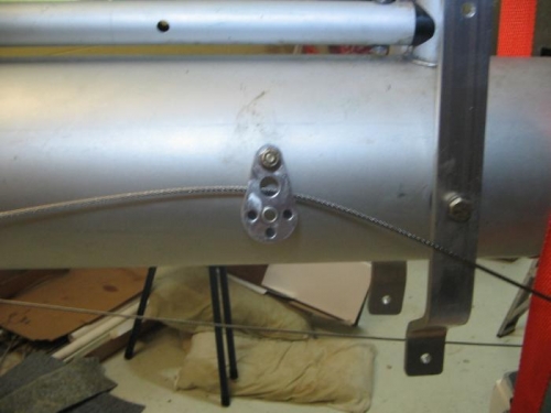 pulley fitted right hand side