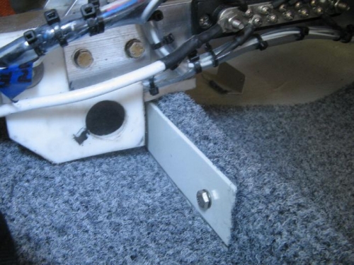 right hand stringer with frame mounted