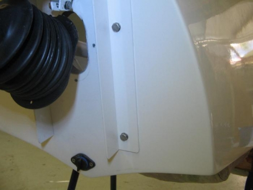 aft hull mount angles fitted