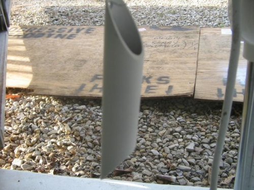 tailwheel tyre rest etch primed