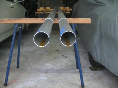 wing leading edge tubes draining