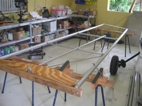 port wing frame assembly