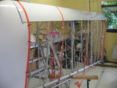 cuff held in place with cambuckle straps