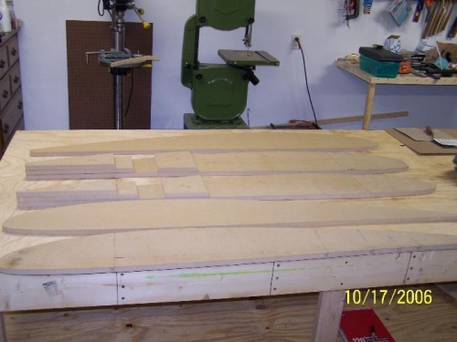 Wing Rib Form Blocks