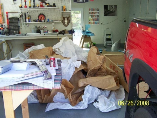 LOTS of PAPER in there