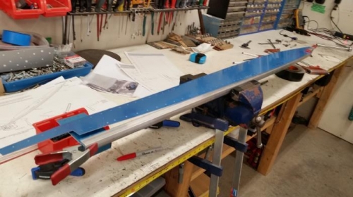 Bending longerons to match template