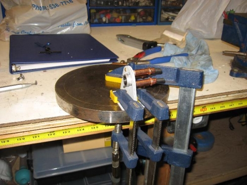 I really wanted the flanges square