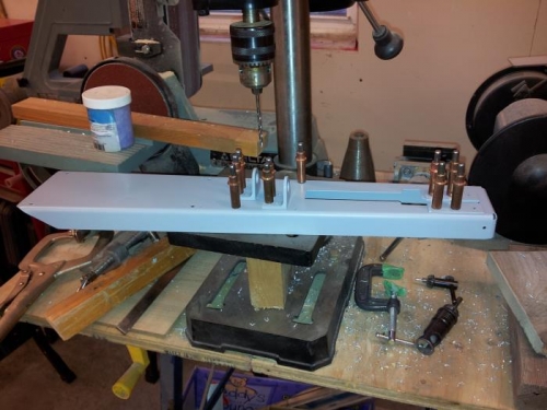 Elevator trim servo bracket