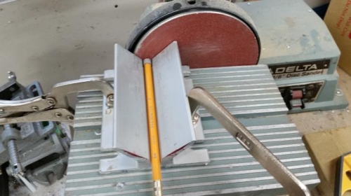 Grinding bushings to size